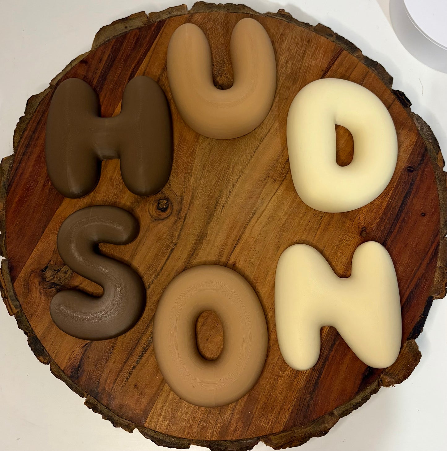 Custom Name Bubble Letters Wall Decor