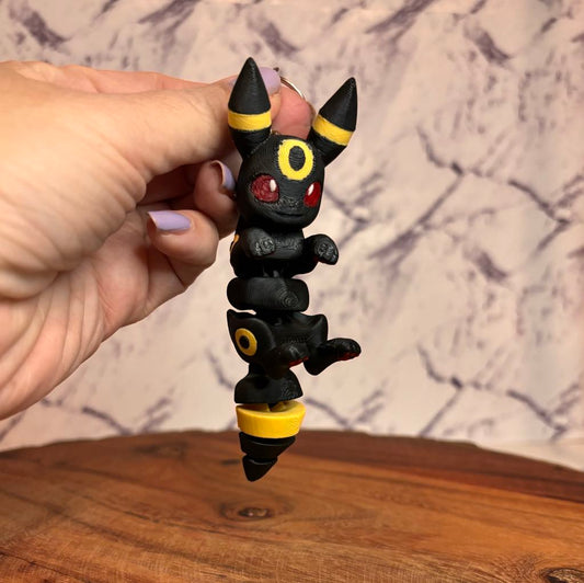 Articulated Character Keychain – 3D Printed Fidget Toy