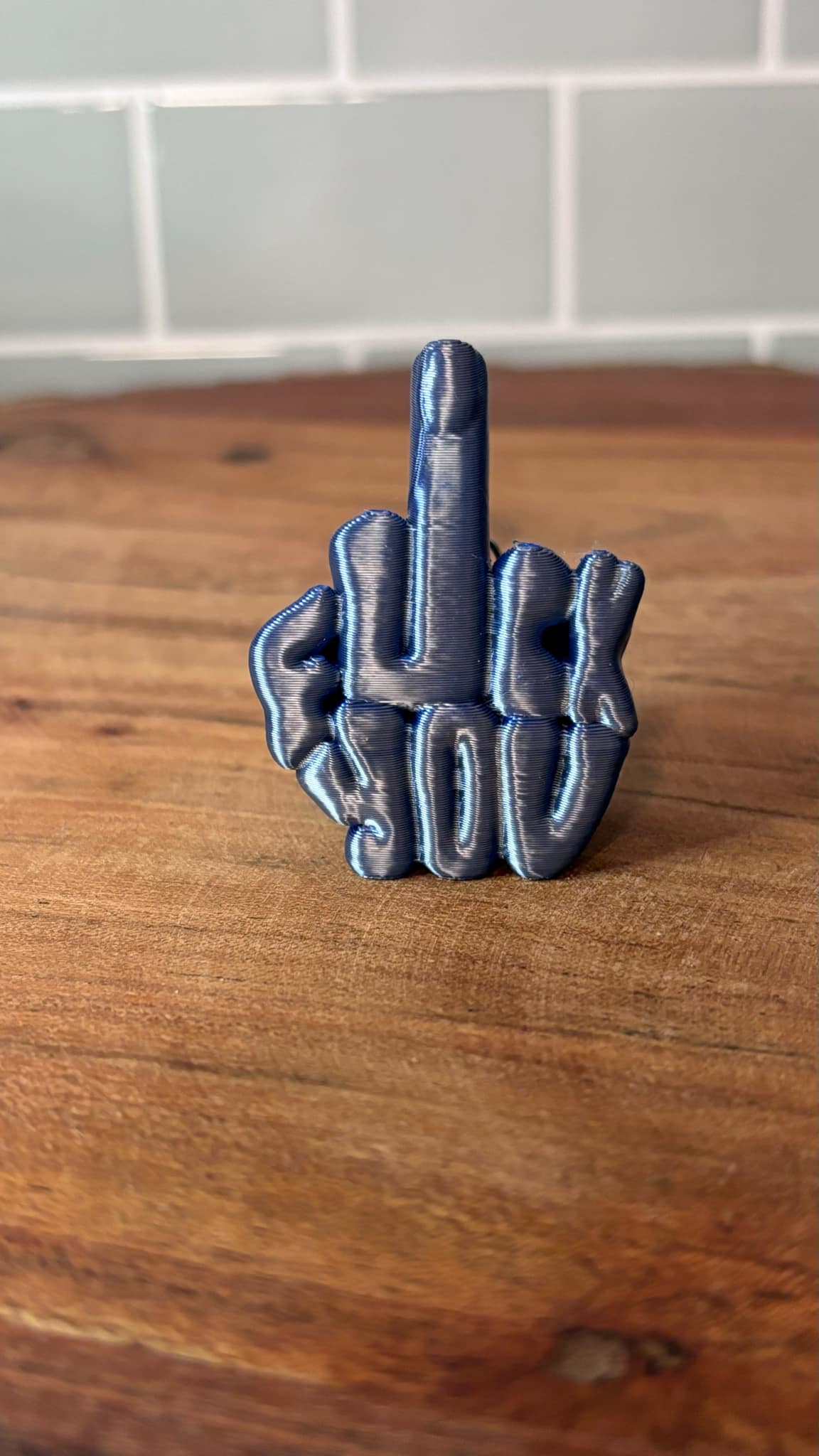 Fk You Key Ring,