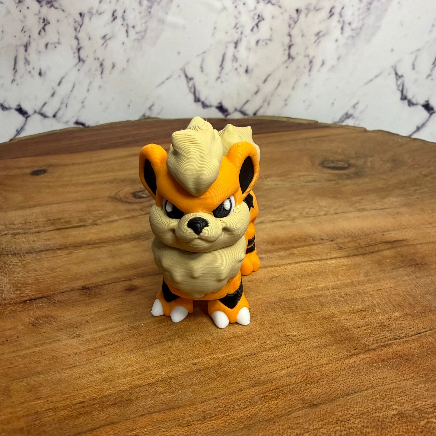 3D Printed Articulated Growlithe  Figure