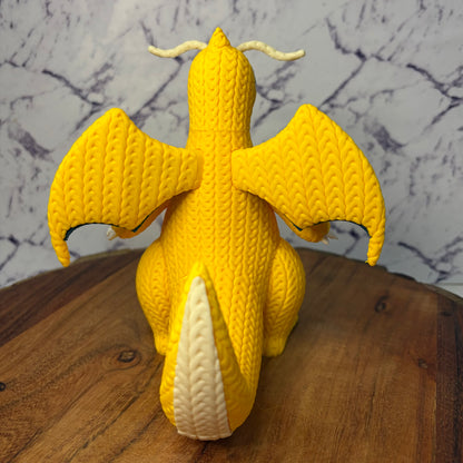 Dragonite - Knitted Texture Pokemon Figure Statue
