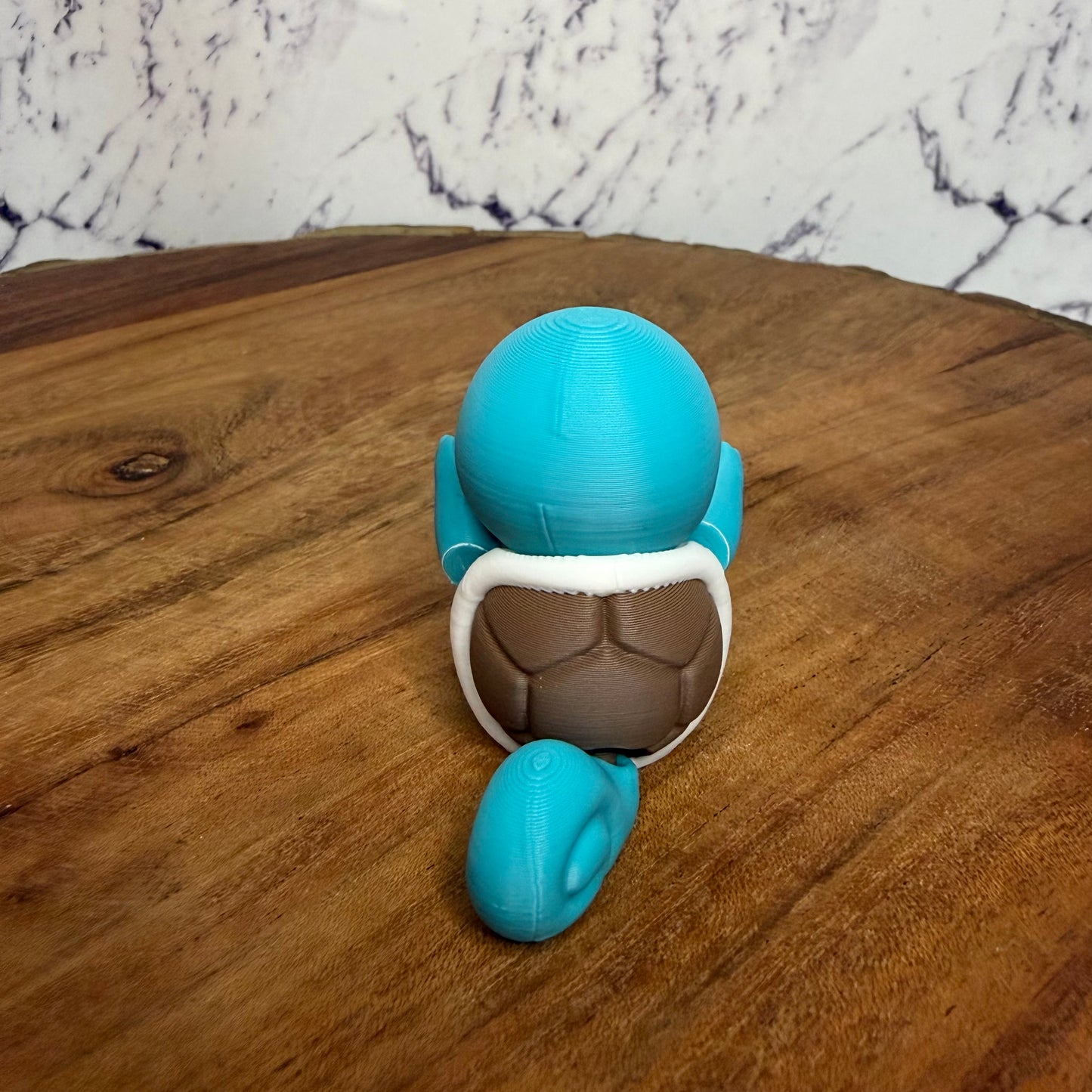 3D Printed Articulated Squirtle  Figure