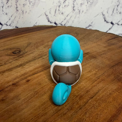 3D Printed Articulated Squirtle  Figure