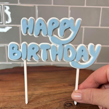 Bluey Cake Toppers - 3D Printed