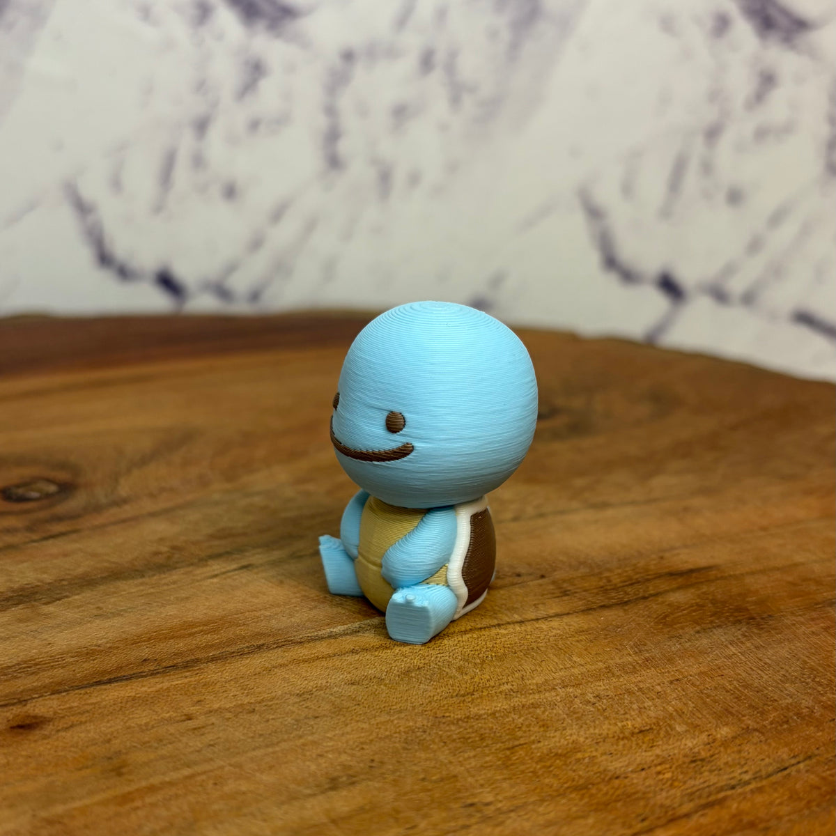 3D Printed Squirtle Pokemon Figurine