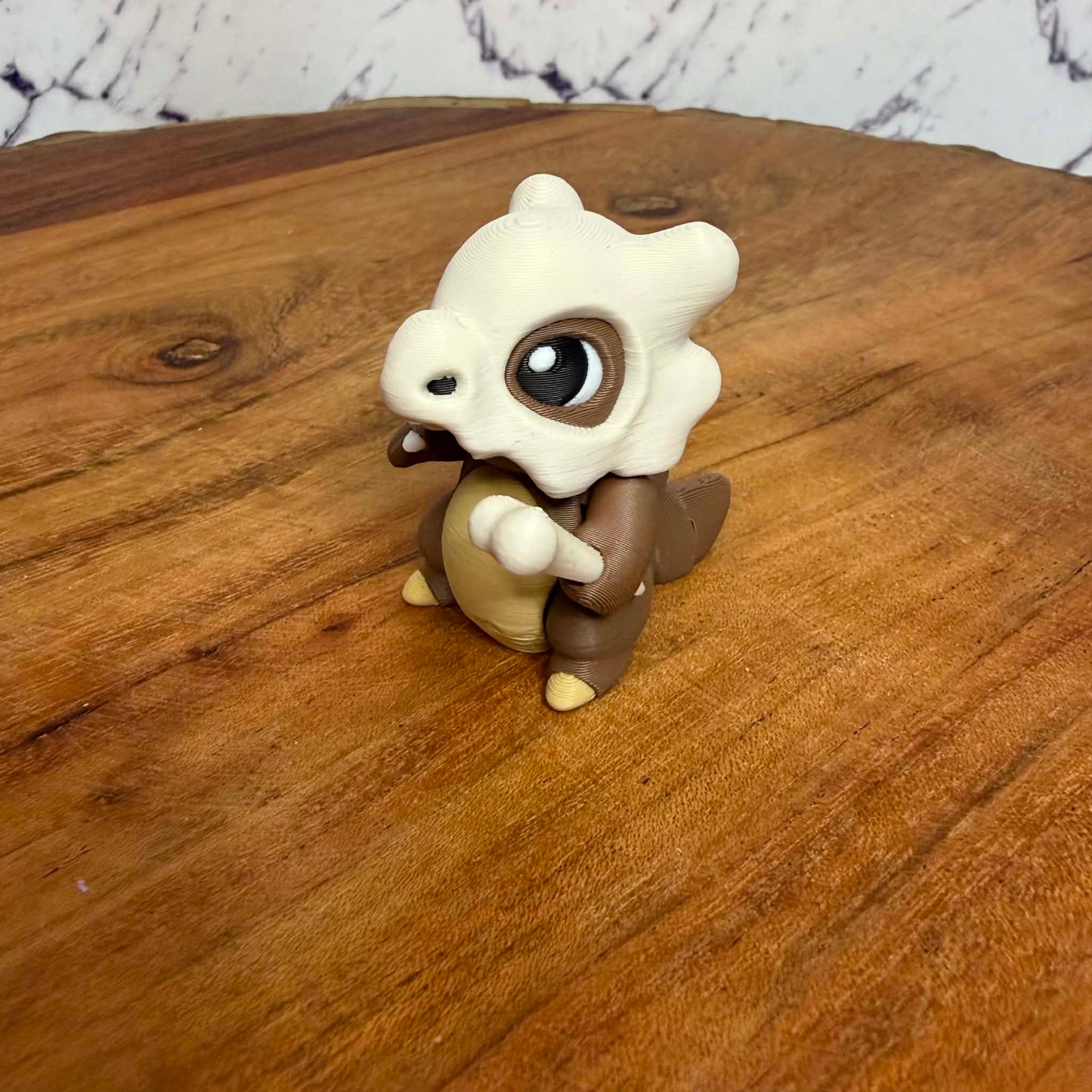 3D Printed Articulated Cubone Figure
