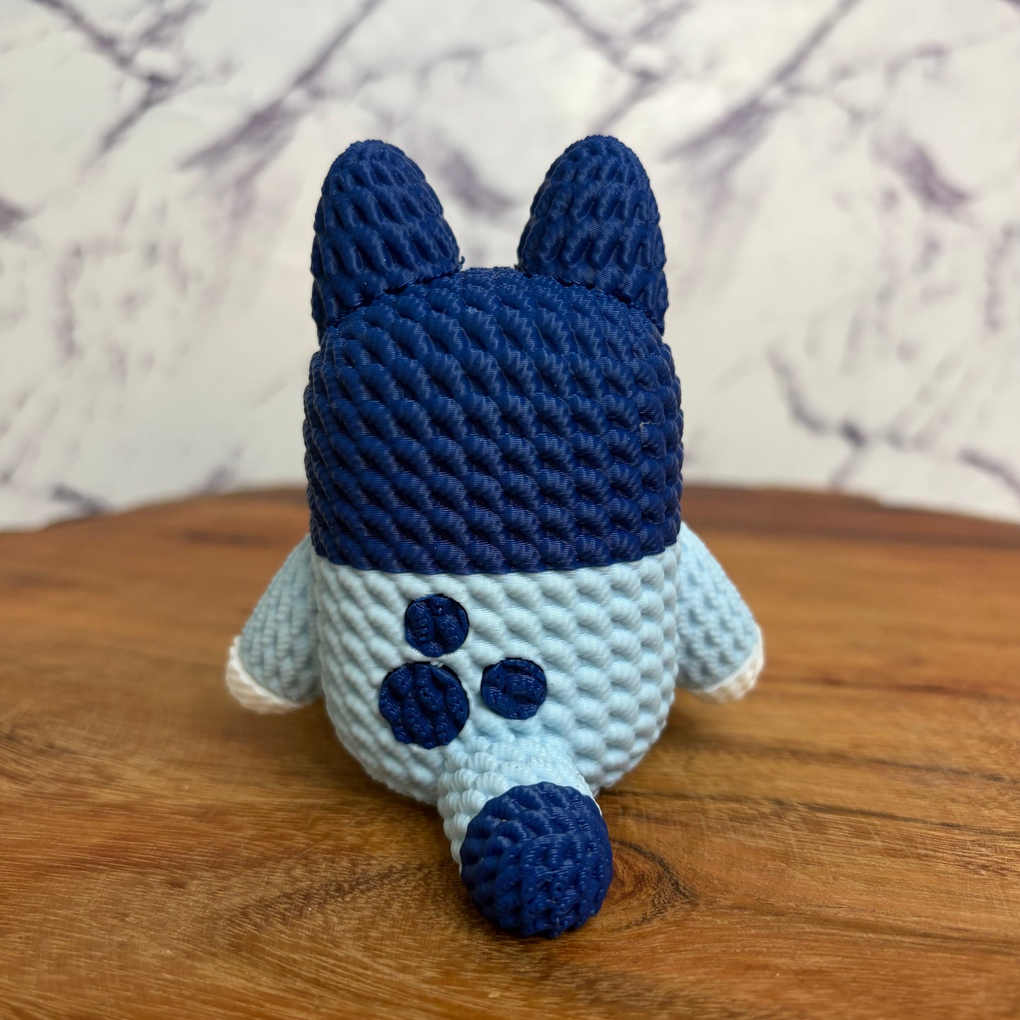 Knitted Bluey Characters