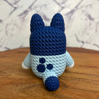 Knitted Bluey Characters
