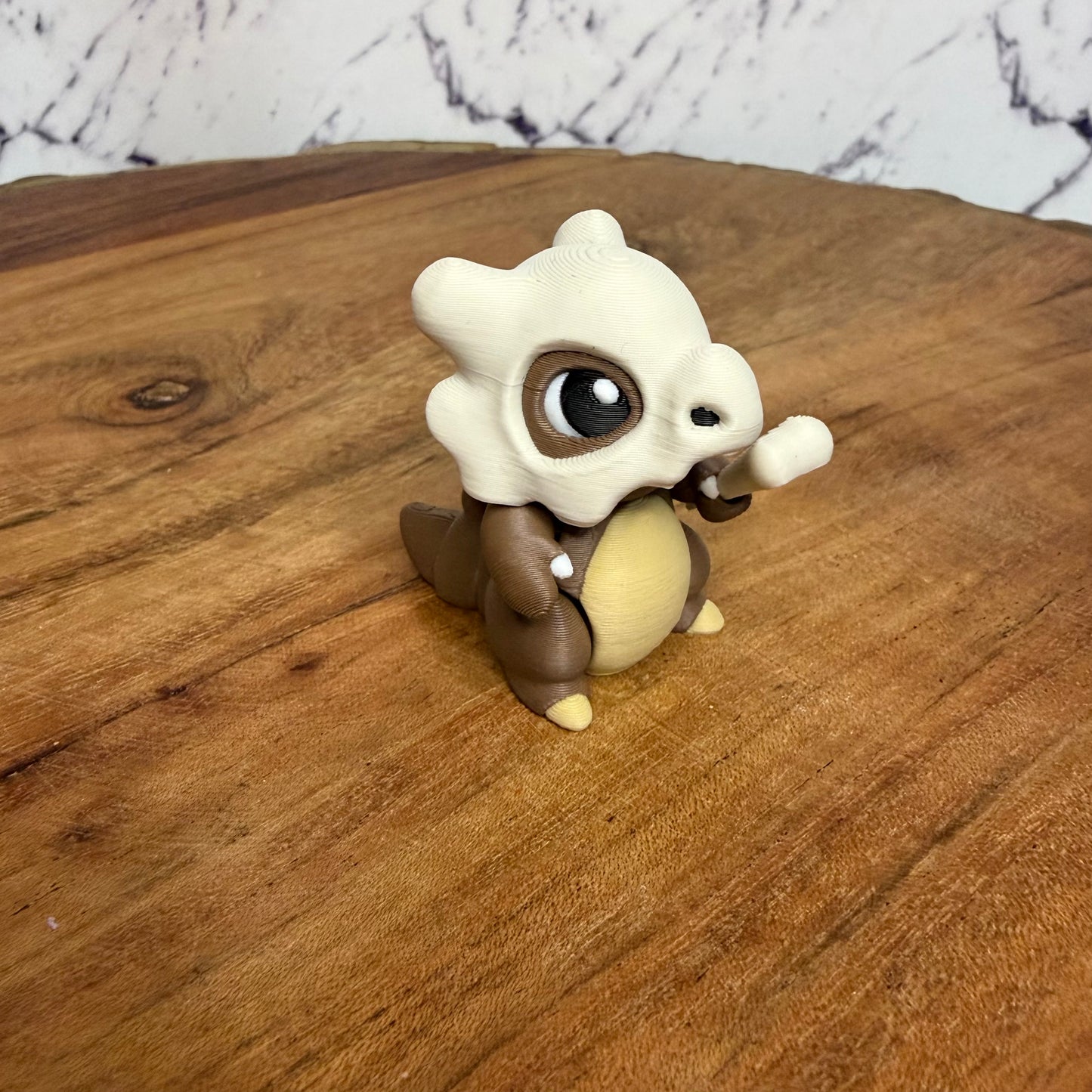 3D Printed Articulated Cubone Figure