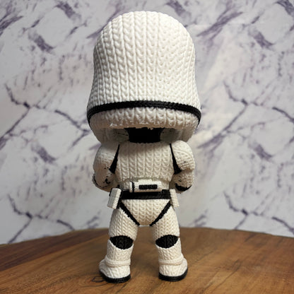 Knitted Style Stormtrooper Figurine