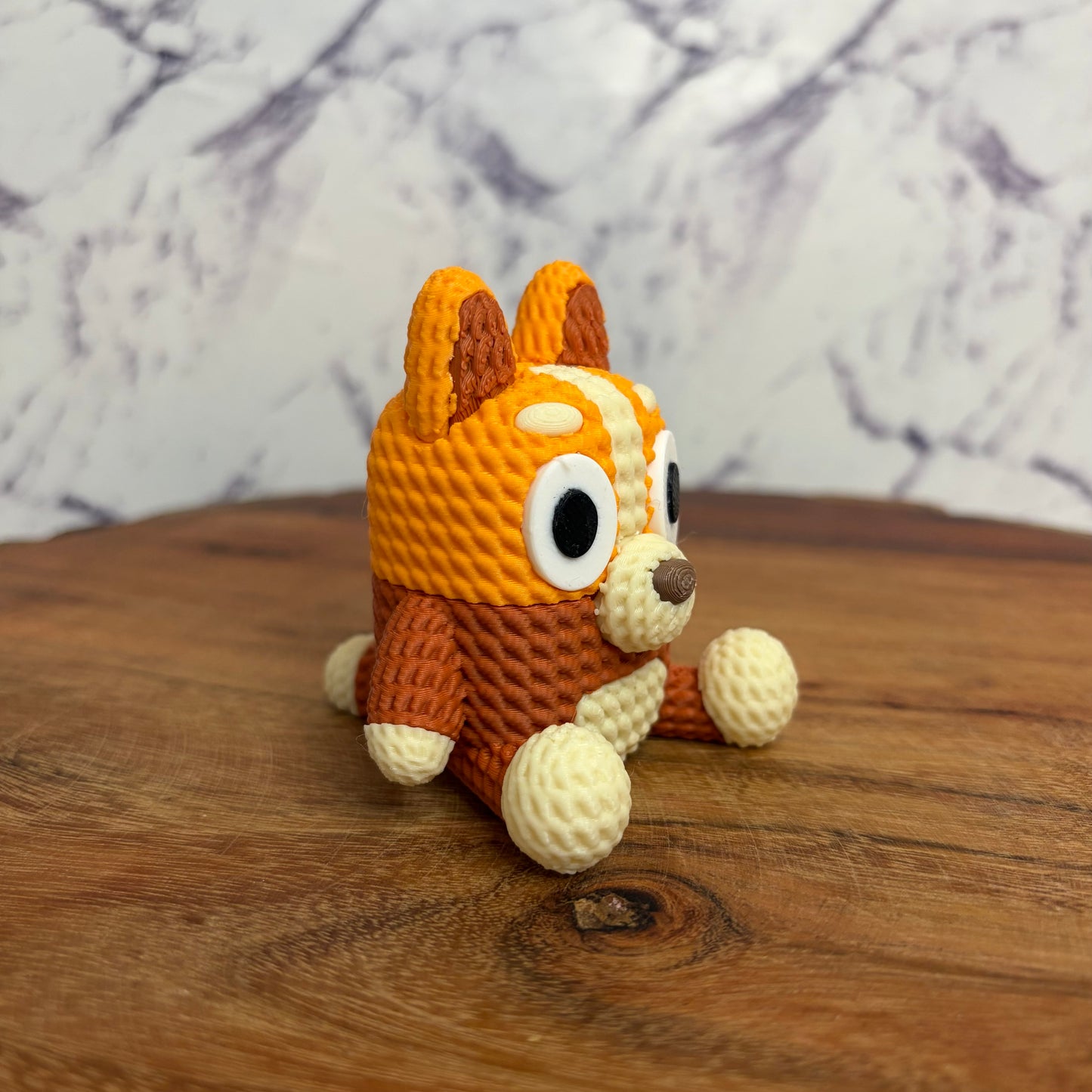 Knitted Bluey Characters