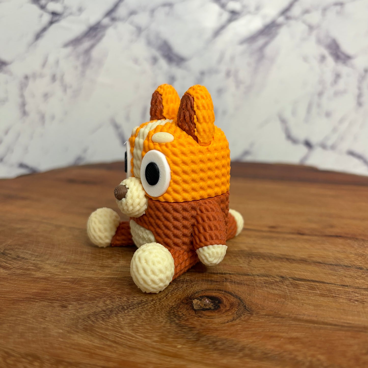 Knitted Bluey Characters