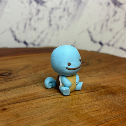 3D Printed Squirtle Pokemon Figurine