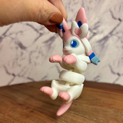 Articulated Character Keychain – 3D Printed Fidget Toy