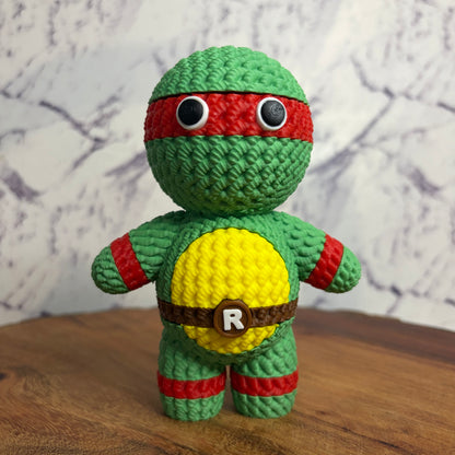 Teenage Mutant Ninja Turtles 3D Printed Chibi Figure — Choose Your Turtle