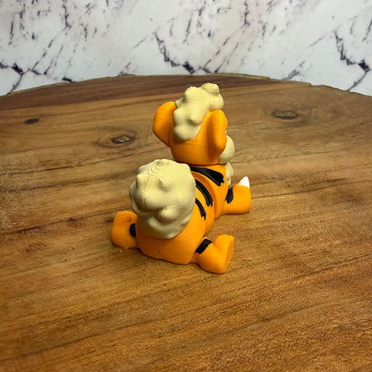 3D Printed Articulated Growlithe  Figure