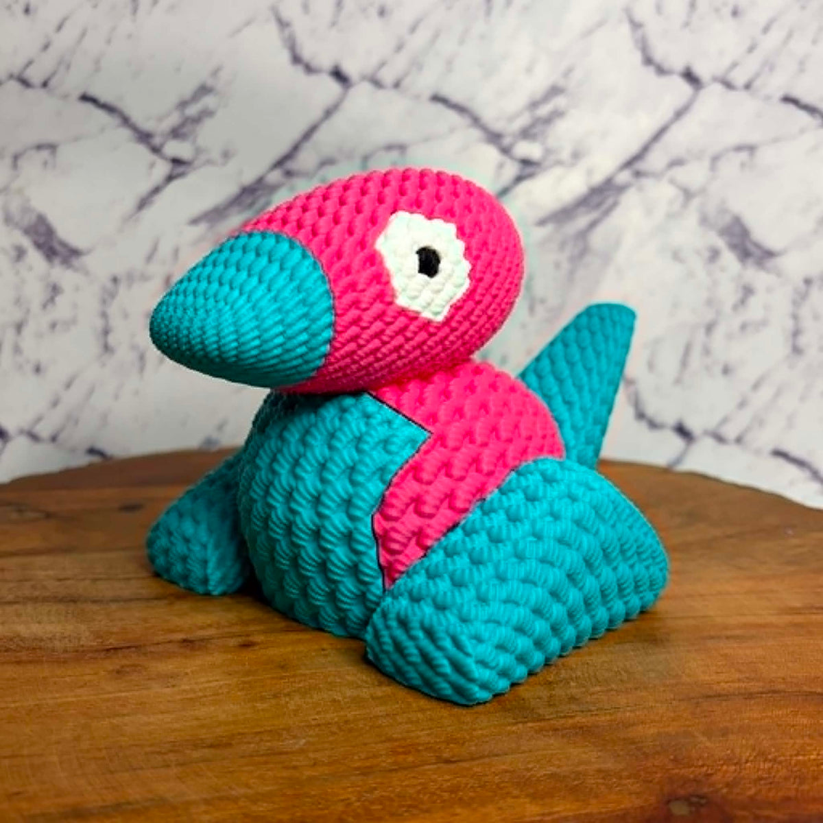 3D Printed Porygon Figure