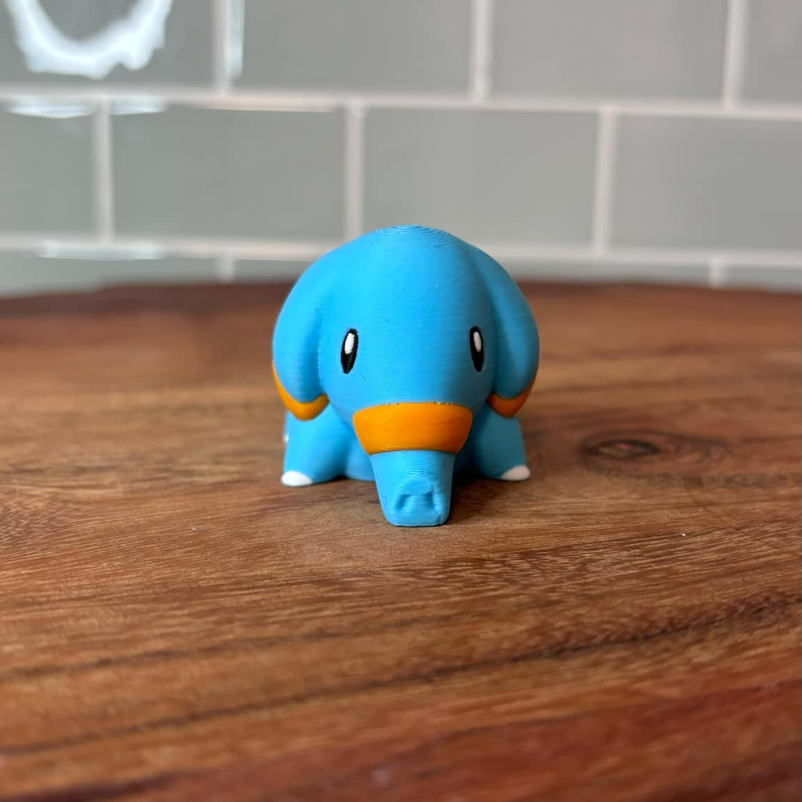 3D Printed Phanpy-Inspired Mini Figure – Pokémon Fan Collectible!