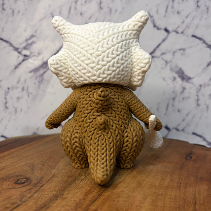 Knitted Style Cubone Pokemon Figure