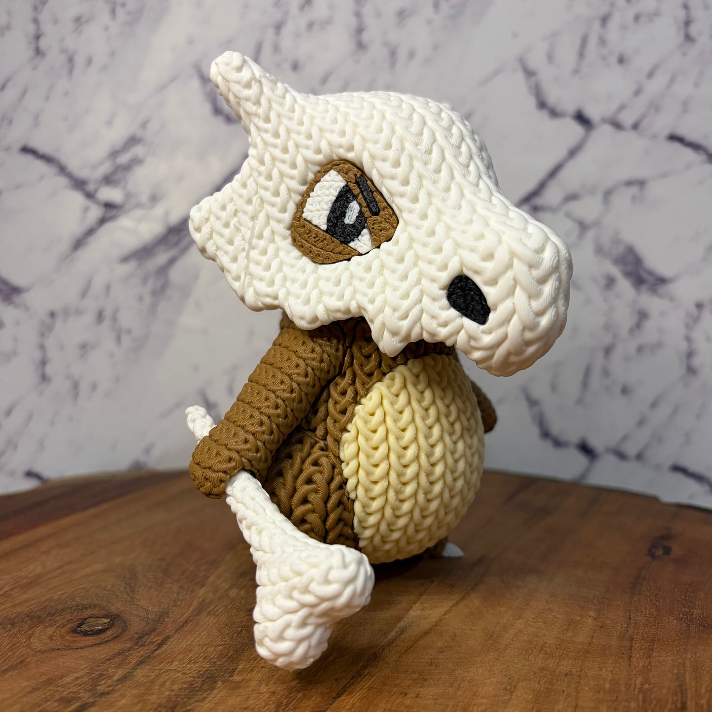 Knitted Style Cubone Pokemon Figure