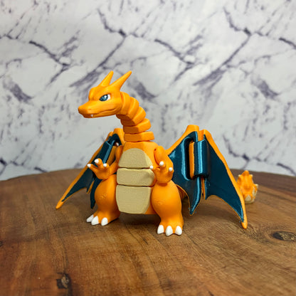 3D Printed Charizard Pokemon Figure