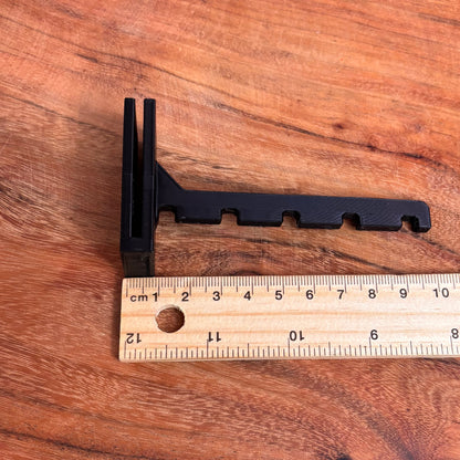 Modular Grid Hook Rack – 3D Printed