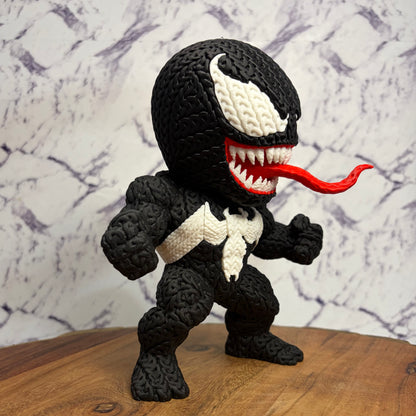 Knitted Style Venom Figurine