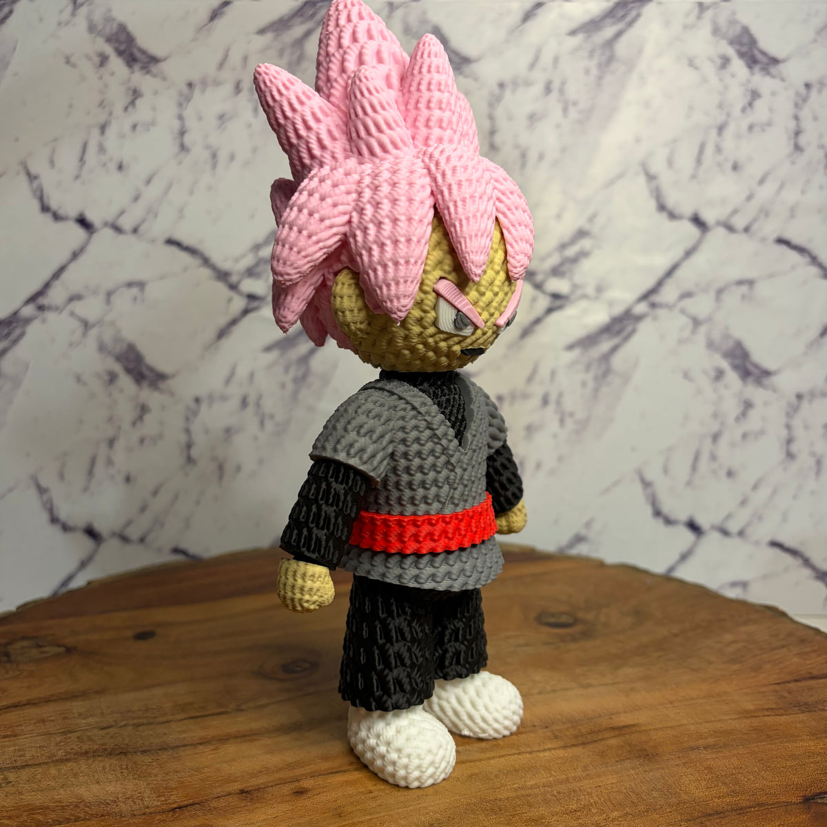 Goku Black Rose Knitted Style Figure