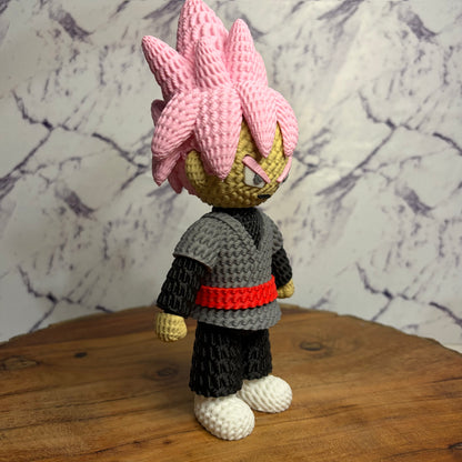Goku Black Rose Knitted Style Figure