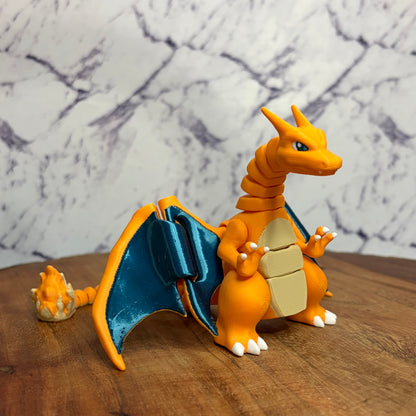 3D Printed Charizard Pokemon Figure