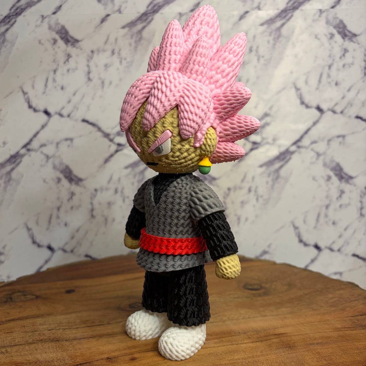 Goku Black Rose Knitted Style Figure