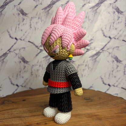 Goku Black Rose Knitted Style Figure