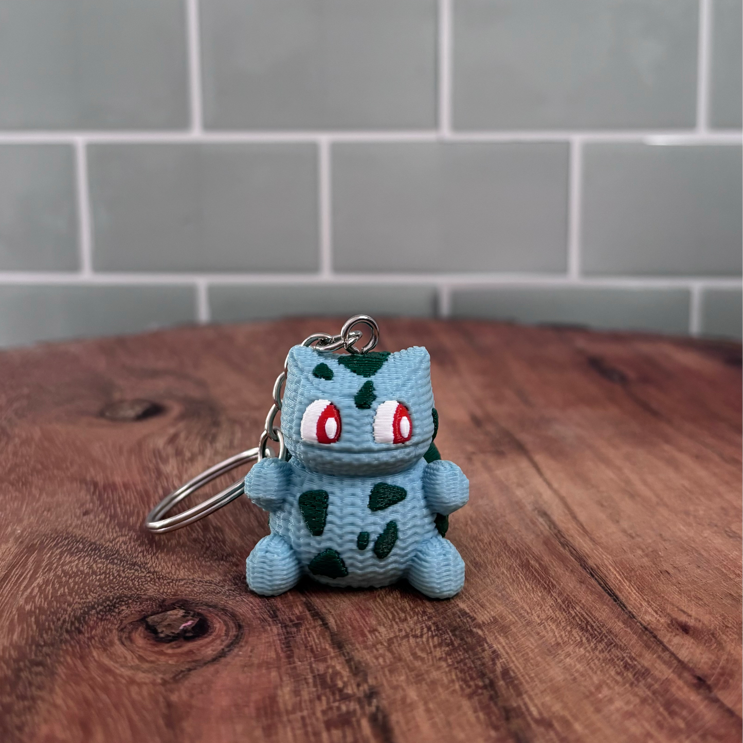 3D Printed Bulbasaur - Inspired Keychain – Adorable Pokémon Gift!