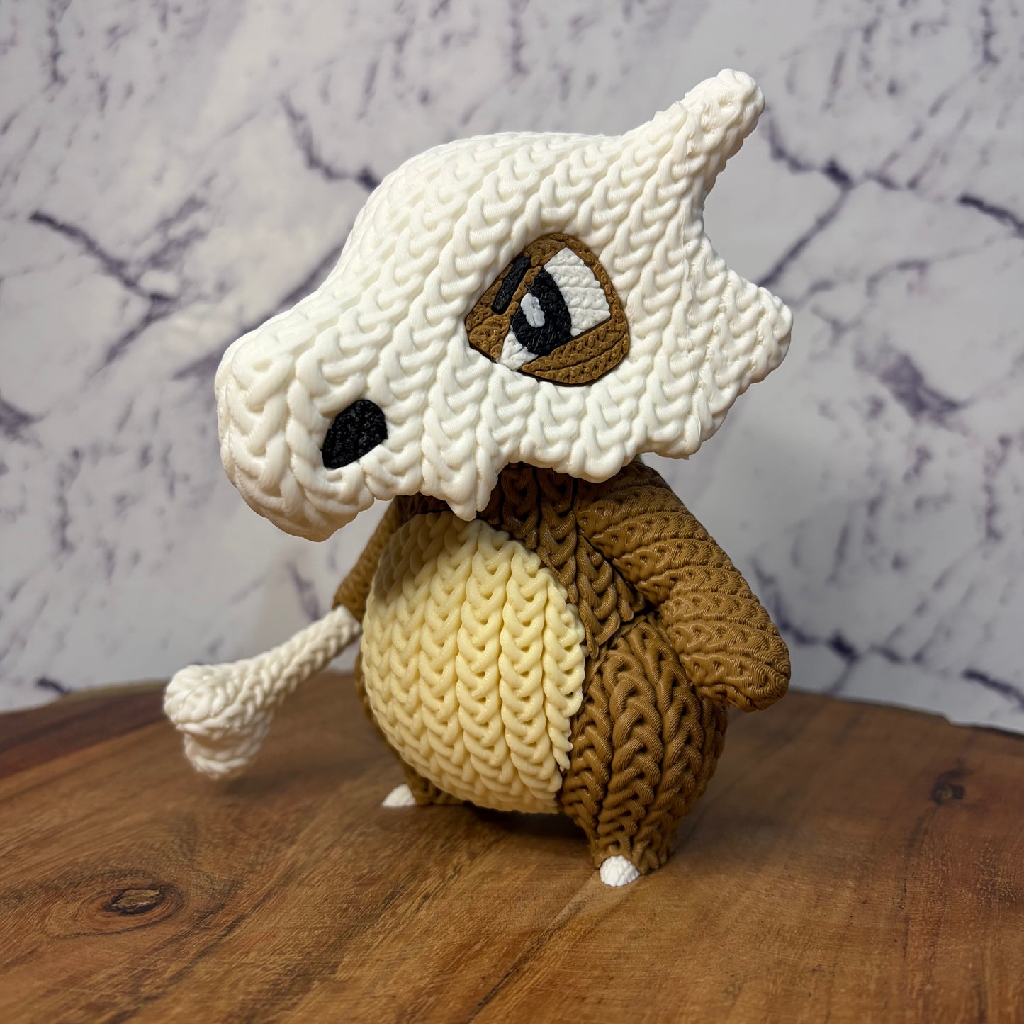 Knitted Style Cubone Pokemon Figure