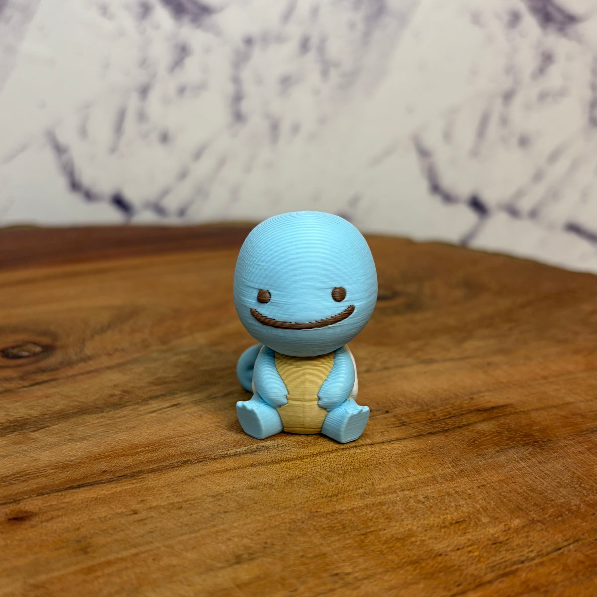 3D Printed Squirtle Pokemon Figurine