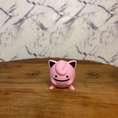 Jigglypuff 3D Printed Pokemon Figurine