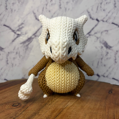 Knitted Style Cubone Pokemon Figure