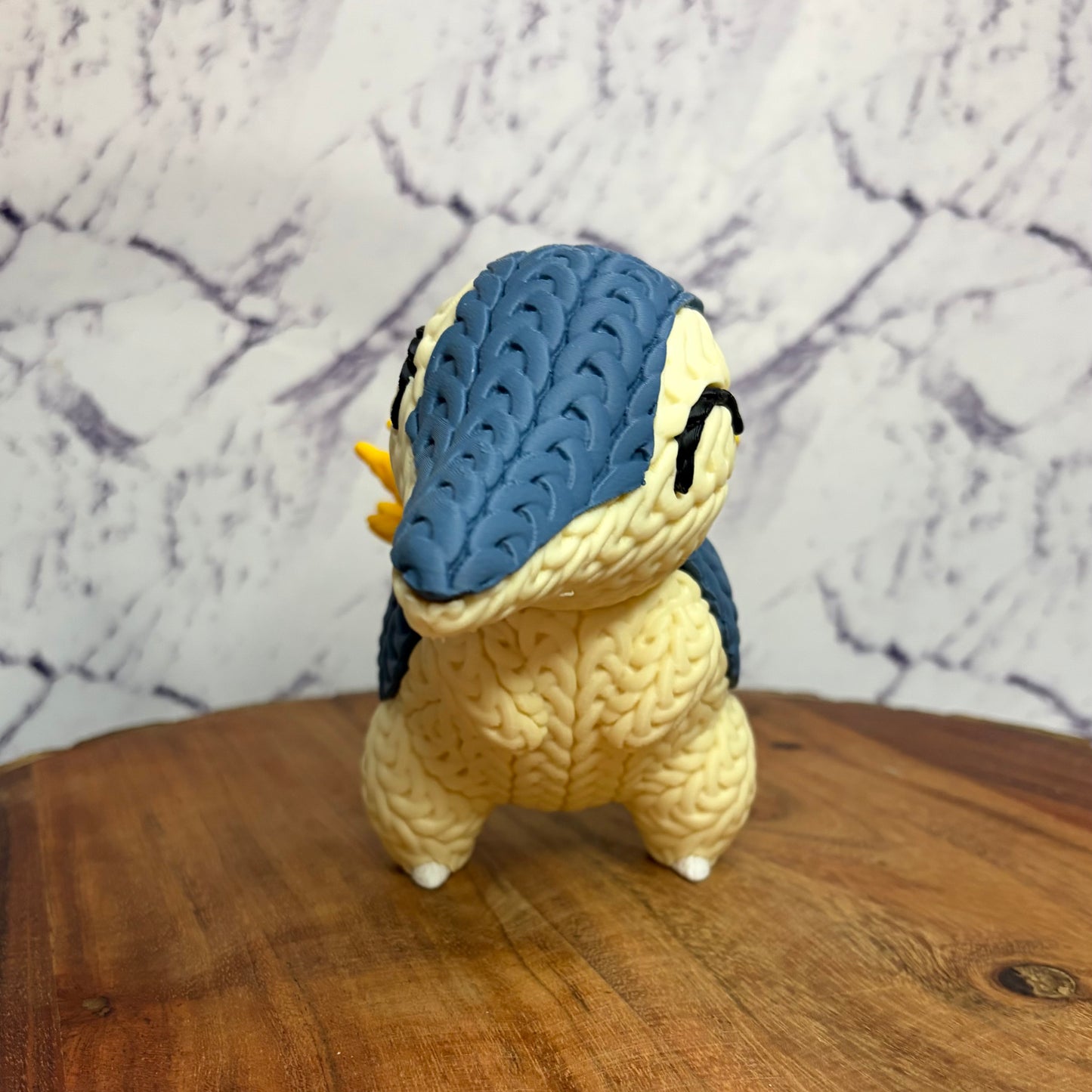Knitted Style Cyndaquil Pokemon Figure