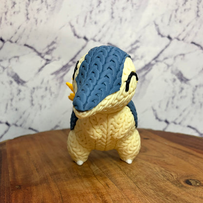 Knitted Style Cyndaquil Pokemon Figure