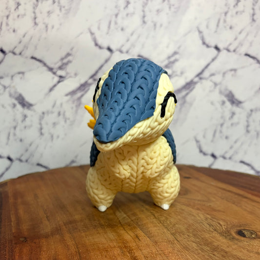Knitted Style Cyndaquil Pokemon Figure