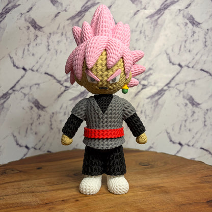 Goku Black Rose Knitted Style Figure