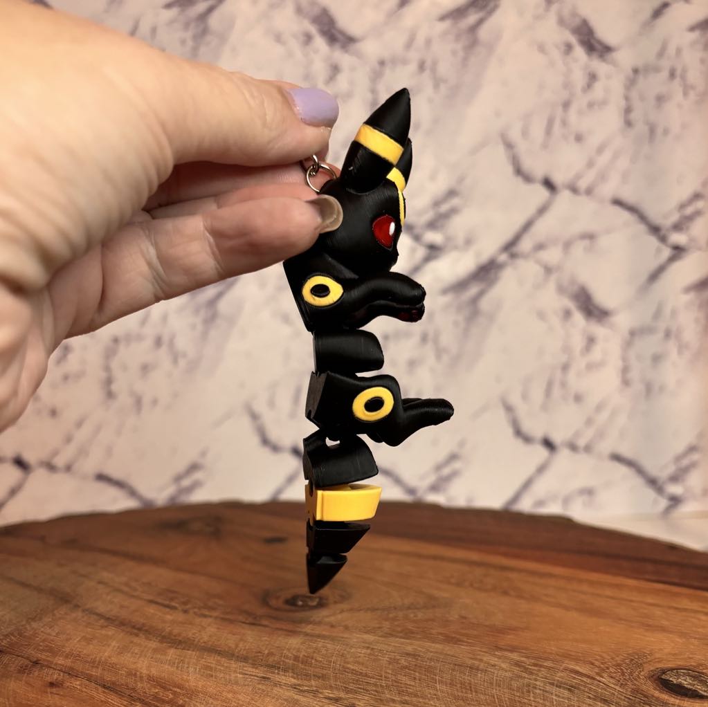 Articulated Character Keychain – 3D Printed Fidget Toy