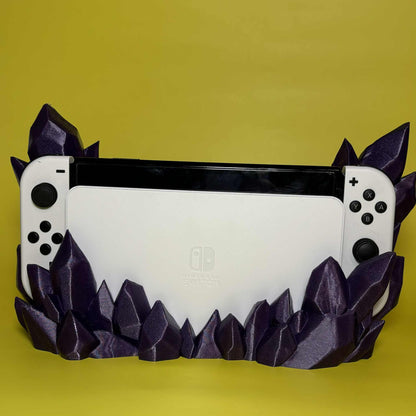 Crystal Galaxy OLED Switch Dock Holder