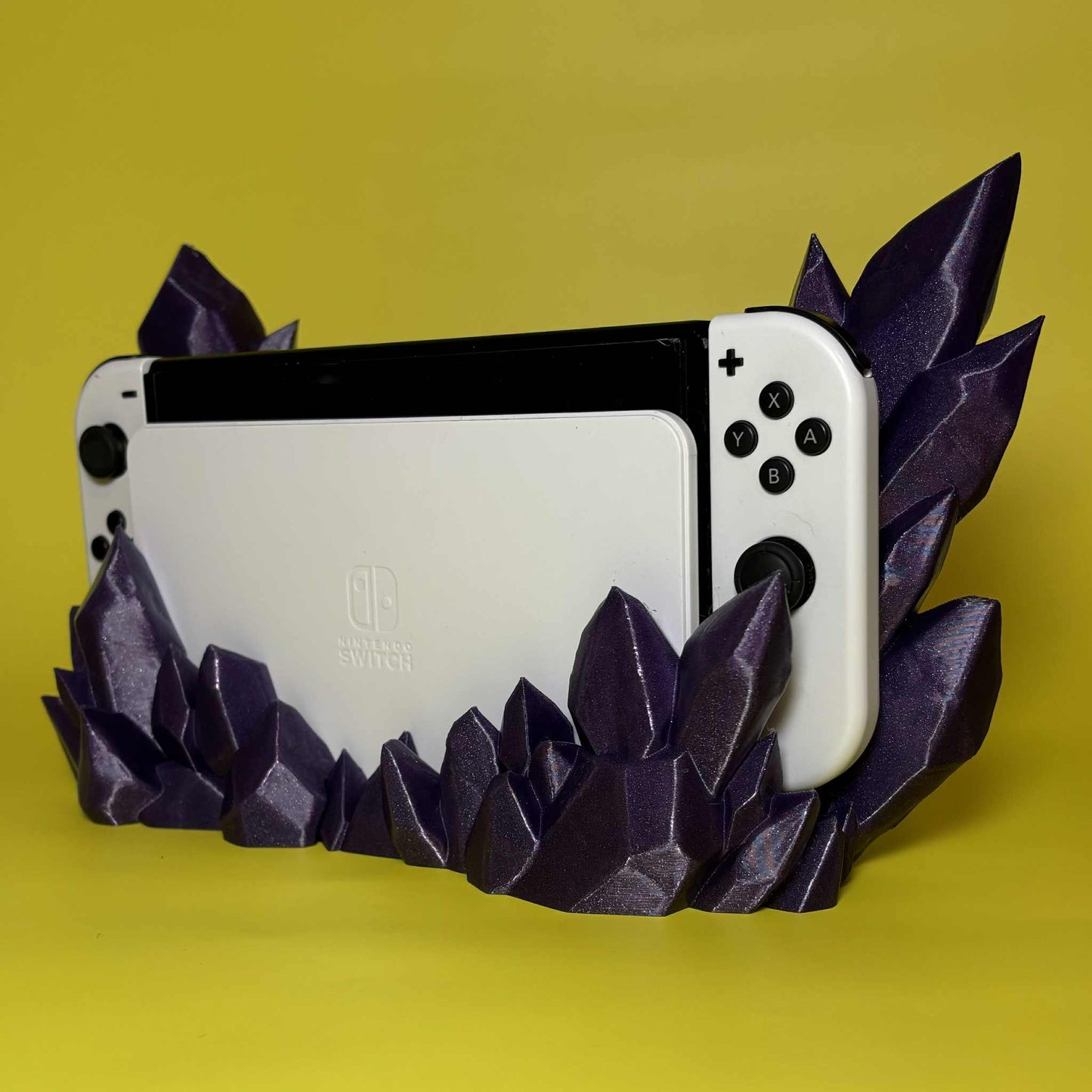 Crystal Galaxy OLED Switch Dock Holder