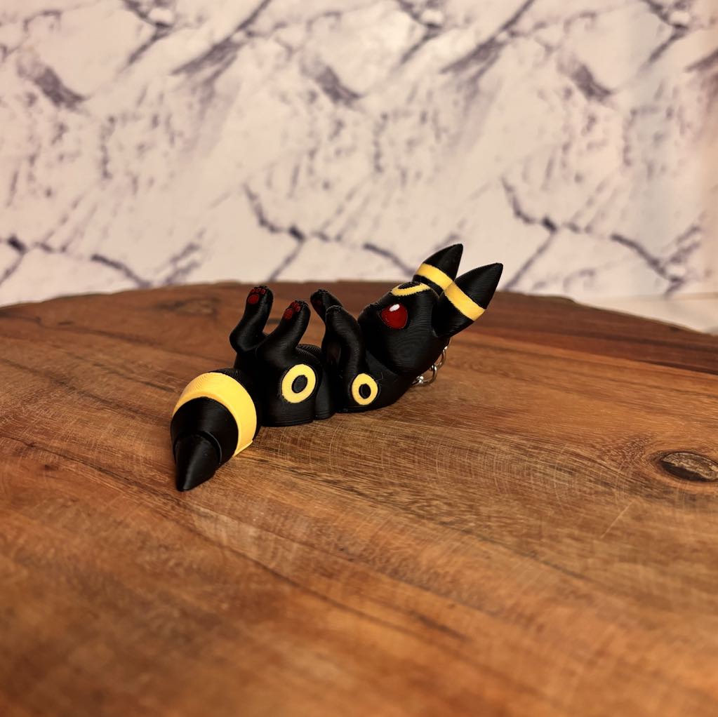 Articulated Character Keychain – 3D Printed Fidget Toy