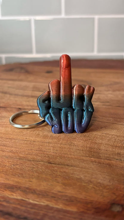 Fk You Key Ring,