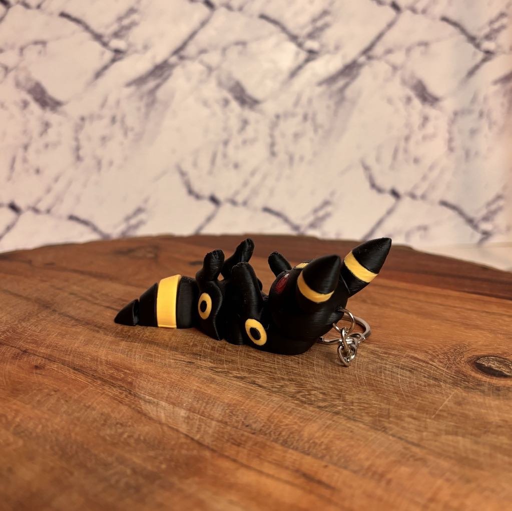 Articulated Character Keychain – 3D Printed Fidget Toy