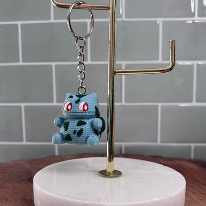 3D Printed Bulbasaur - Inspired Keychain – Adorable Pokémon Gift!
