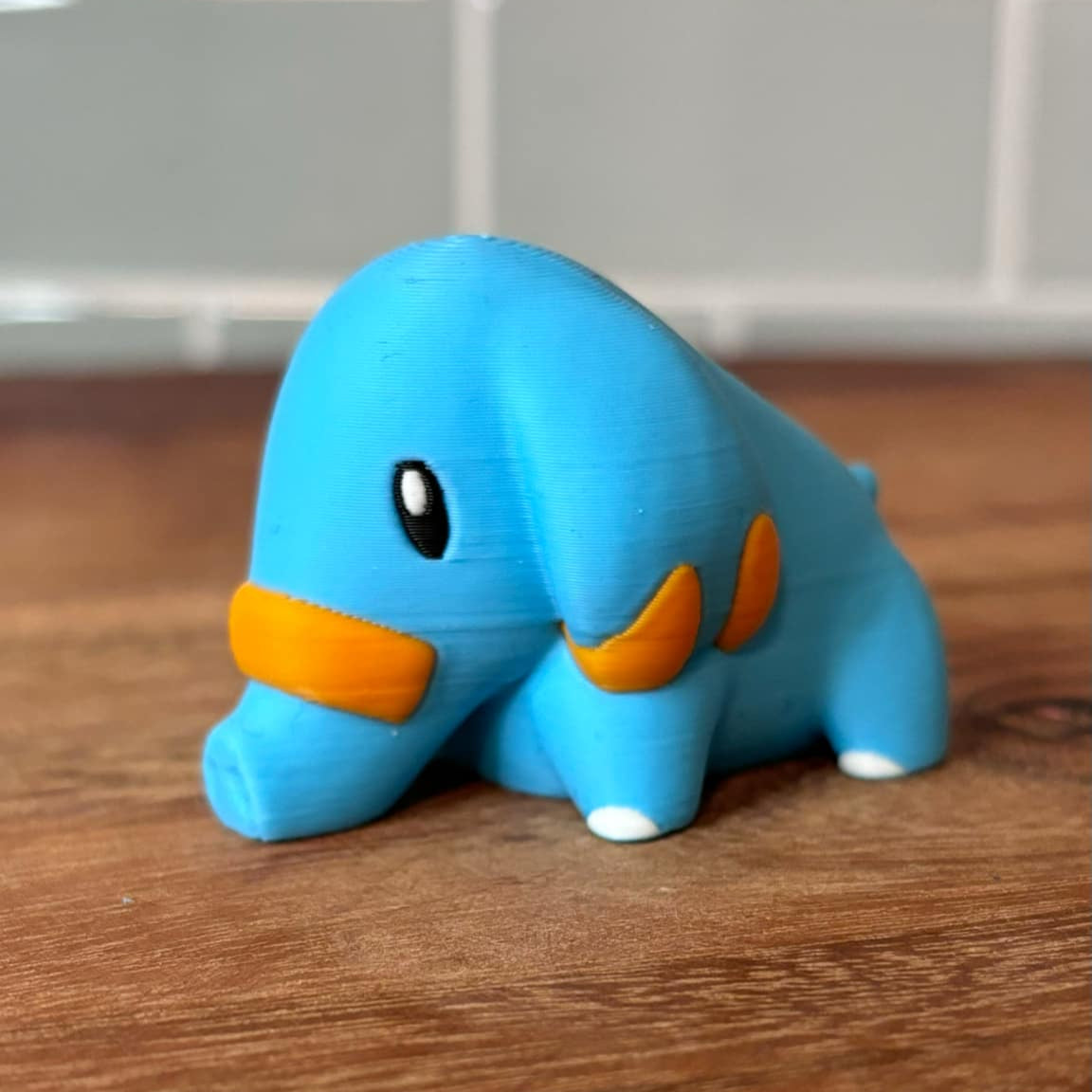 3D Printed Phanpy-Inspired Mini Figure – Pokémon Fan Collectible!