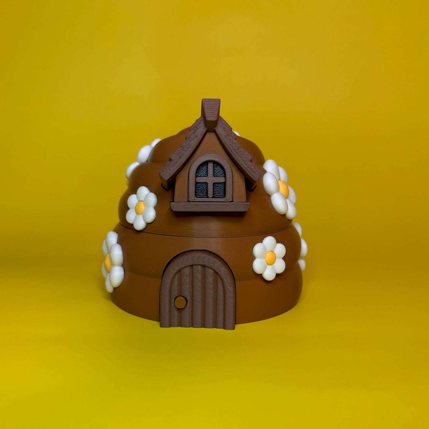 Bee Bungalow Hive w/ 5 bees